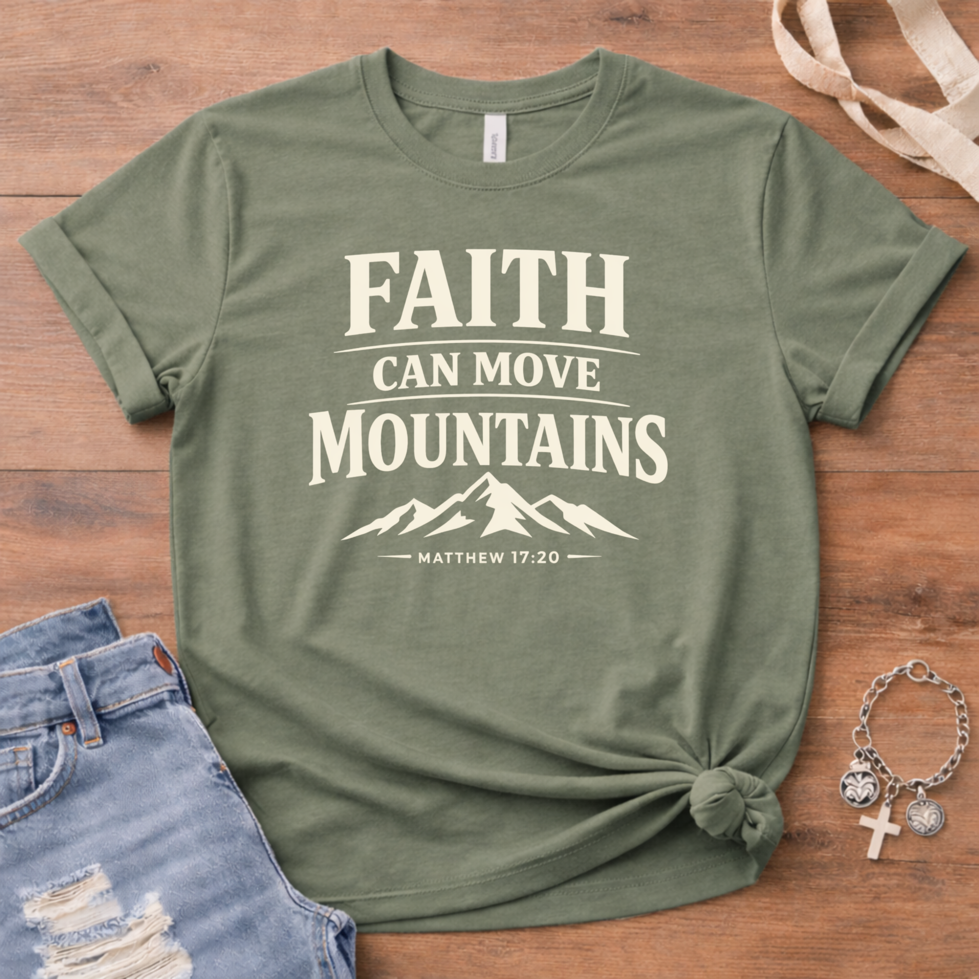 Faith Can Move Mountains T-Shirt