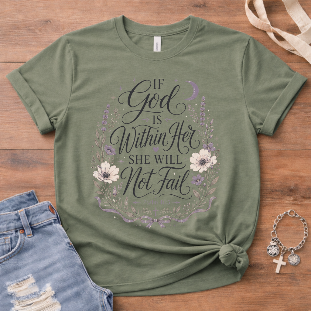If God Is Within Her She Will Not Fail