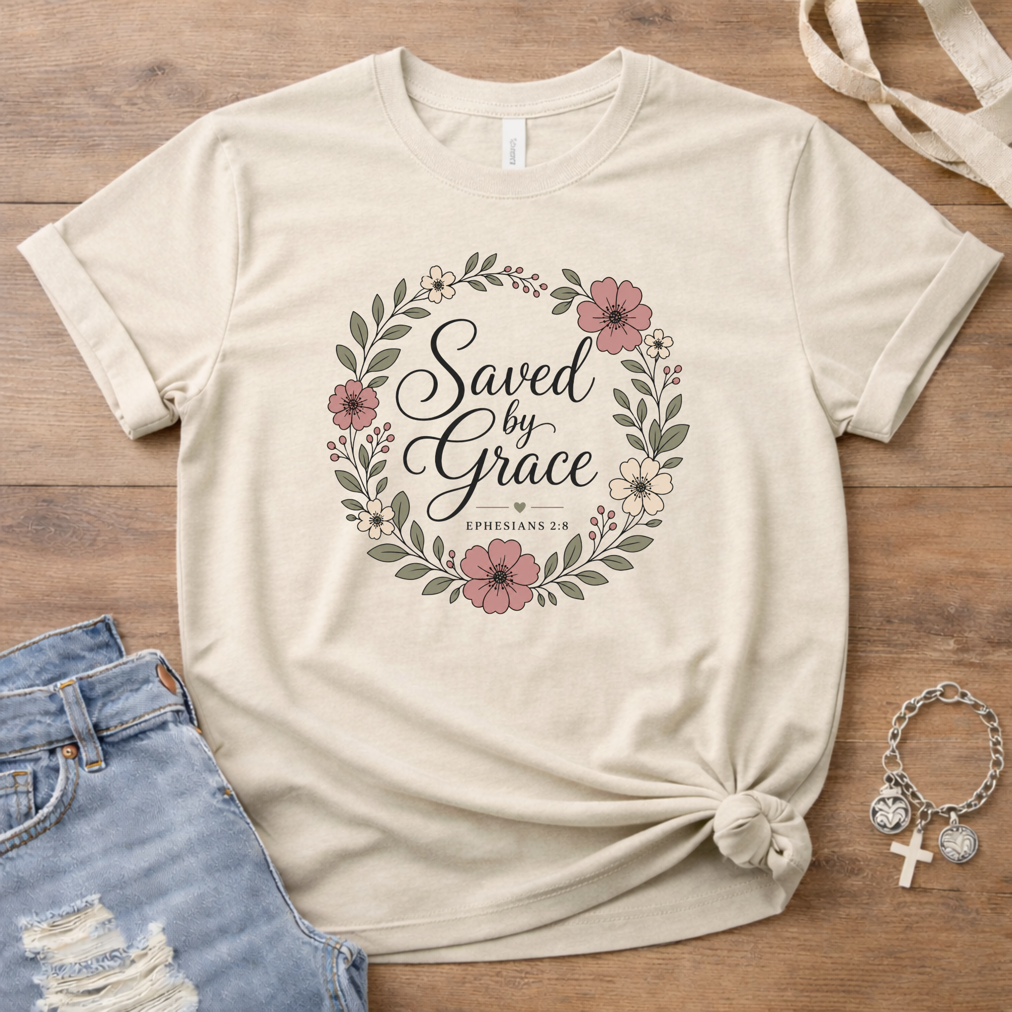 Saved By Grace T Shirt