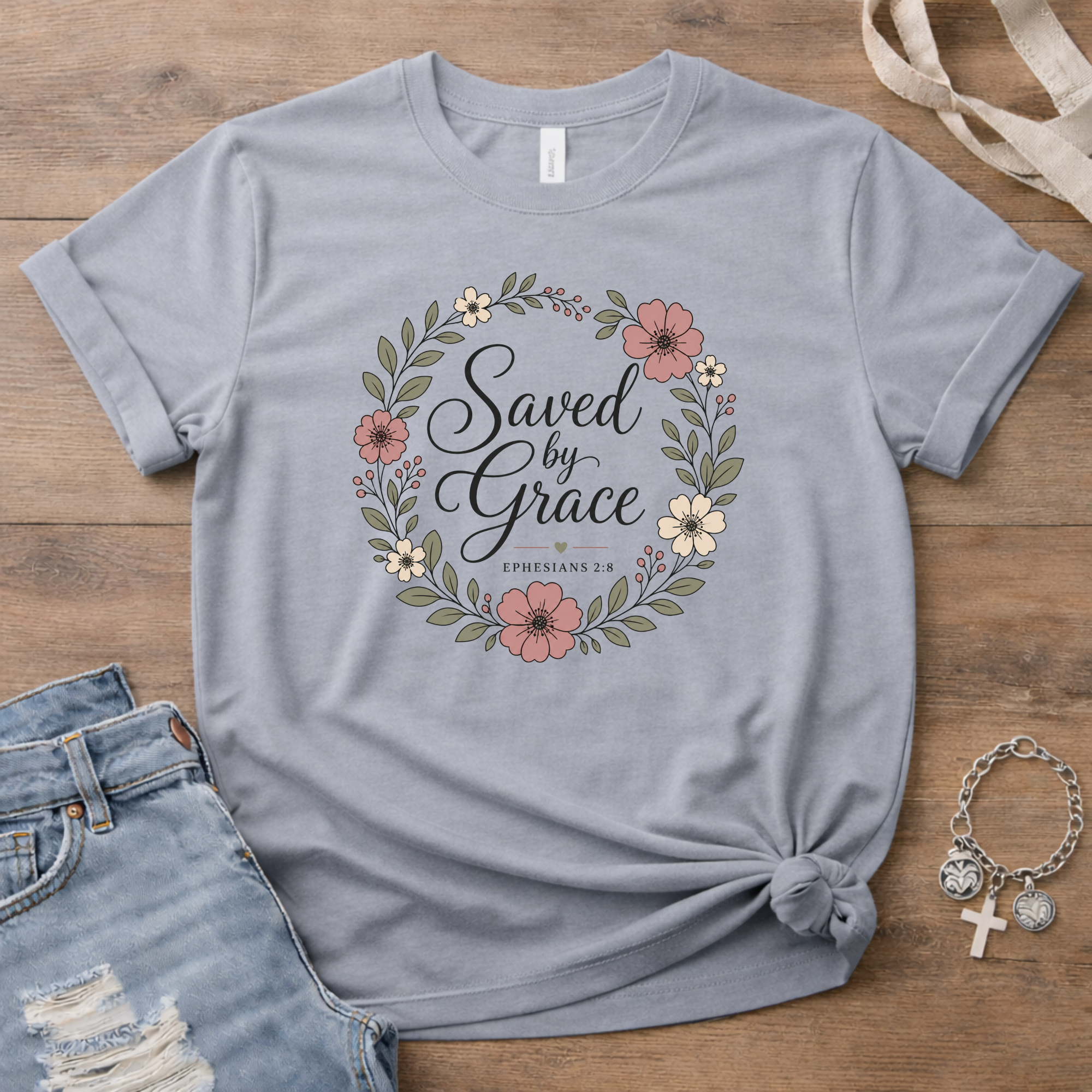 Saved By Grace T Shirt