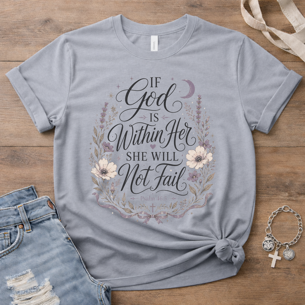 If God Is Within Her She Will Not Fail