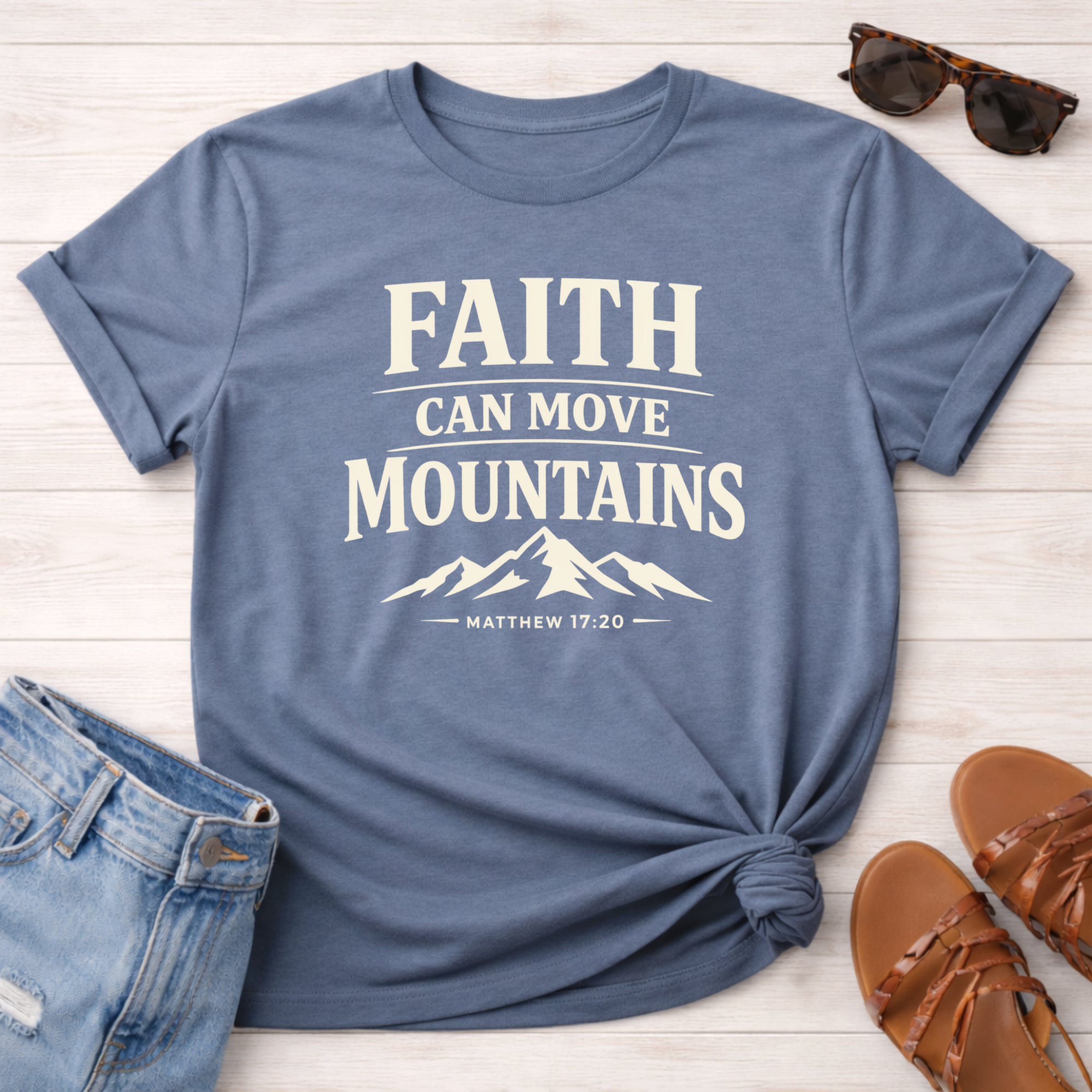 Faith Can Move Mountains T-Shirt