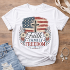 Faith Family Freedom T-Shirt