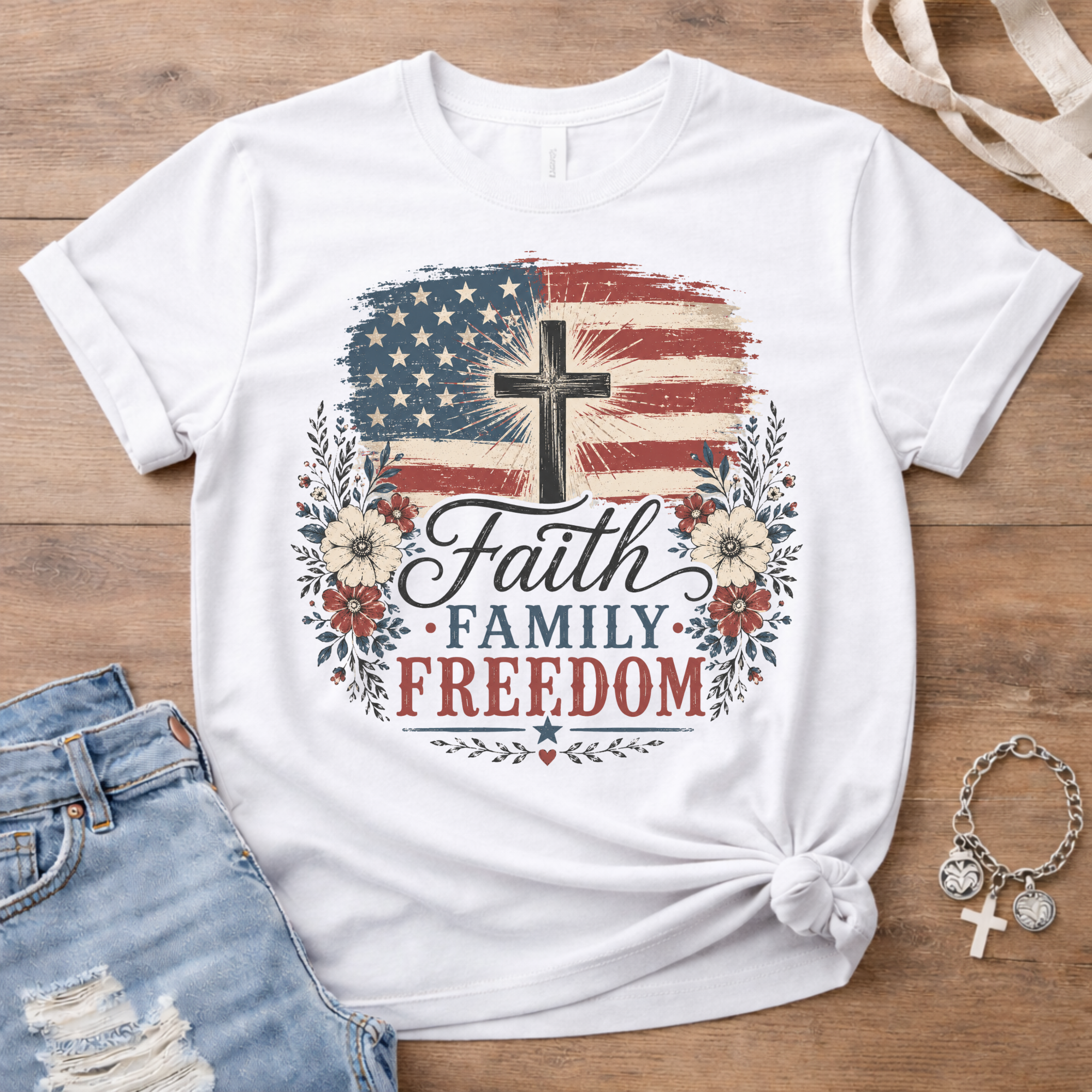 Faith Family Freedom T-Shirt