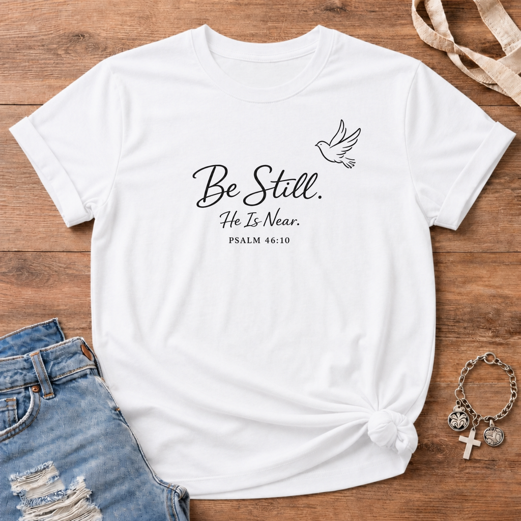 Be Still Dove Edition T Shirt