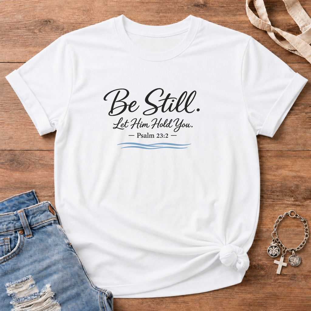 Be Still Still Waters Edition T Shirt